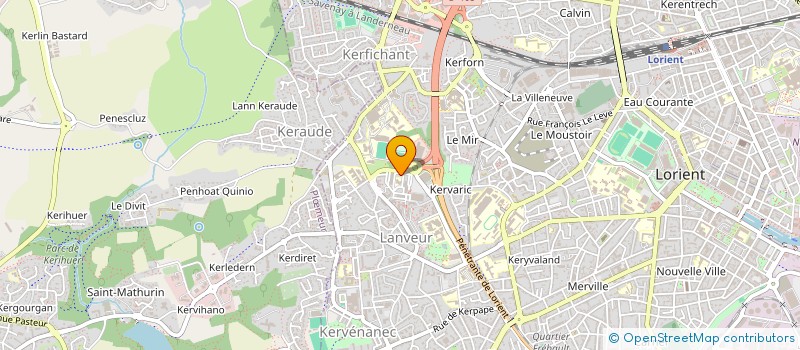 localisation de l'entreprise MADAME LAURA NIGNOL  LORIENT