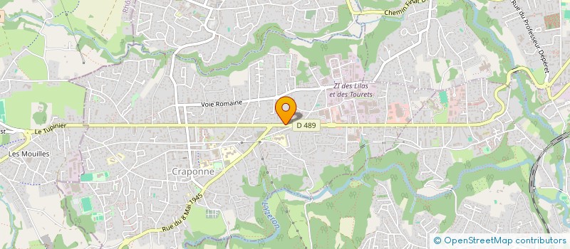 localisation de l'entreprise MADAME LAURA NINO  CRAPONNE