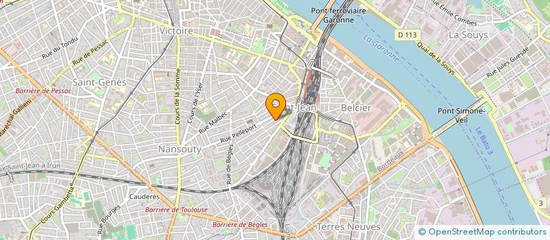 localisation de l'entreprise MADAME LAURA NOALES  BORDEAUX