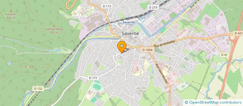 localisation de l'entreprise MADAME LAURA NONNENMACHER  SAINT-JEAN-SAVERNE