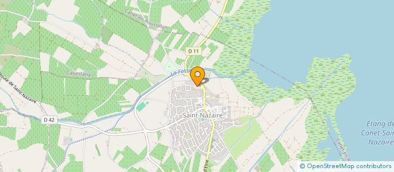 localisation de l'entreprise MADAME LAURA NOUE  CABESTANY