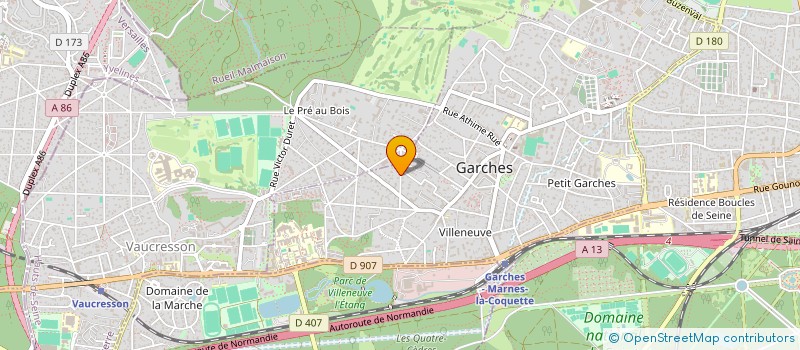 localisation de l'entreprise MADAME LAURA OBRIOT à GARCHES