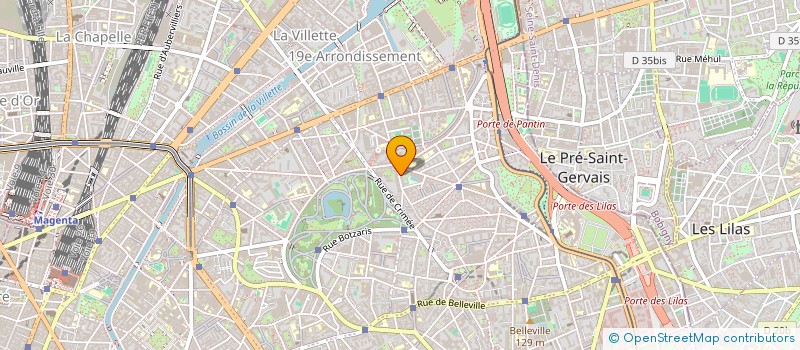 localisation de l'entreprise MADAME LAURA OLIVIER LAURA  PARIS