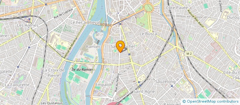 localisation de l'entreprise MADAME LAURA OLKO  TOULOUSE