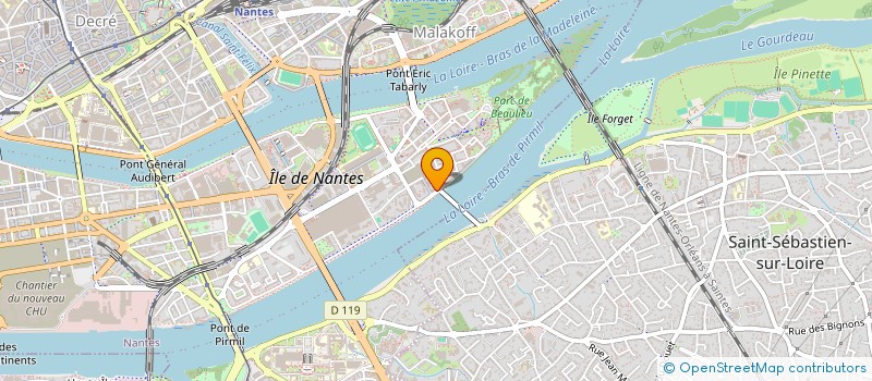 localisation de l'entreprise MADAME LAURA ORLHIAC à NANTES
