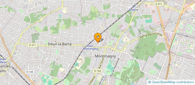 localisation de l'entreprise MADAME LAURA PADOAN  DEUIL-LA-BARRE