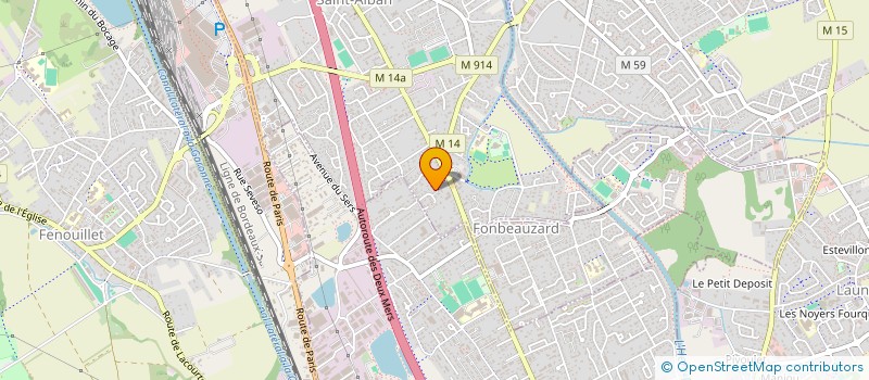 localisation de l'entreprise MADAME LAURA PAGES  SAINT-ALBAN