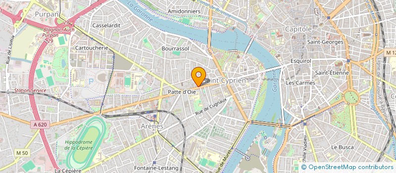 localisation de l'entreprise MADAME LAURA PAGLIARIN à TOULOUSE