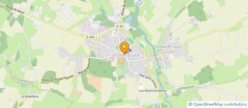 localisation de l'entreprise MADAME LAURA PALATRE  LE GRAND-LUCE