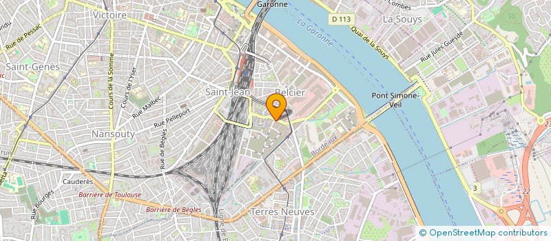localisation de l'entreprise MADAME LAURA PAOLETTI à BORDEAUX