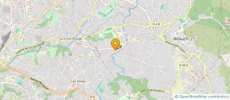 localisation de l'entreprise MADAME LAURA PAOLETTI  ALLAUCH