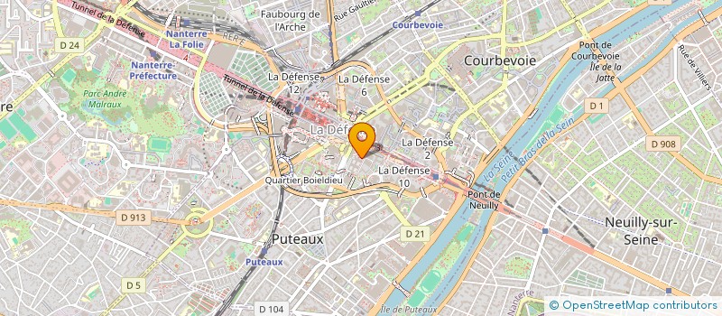 localisation de l'entreprise MADAME LAURA PAPAPANAYOTOU  PUTEAUX