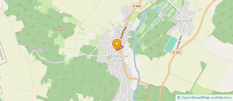 localisation de l'entreprise MADAME LAURA PAPEIX  MOIGNY SUR ECOLE