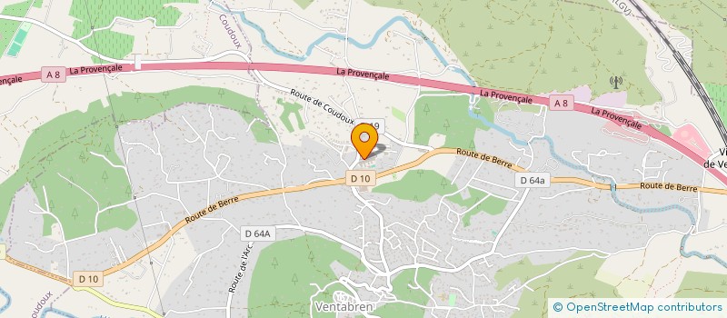 localisation de l'entreprise MADAME LAURA PARRATON  VENTABREN