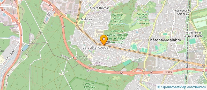 localisation de l'entreprise MADAME LAURA PATRONI  CHATENAY-MALABRY