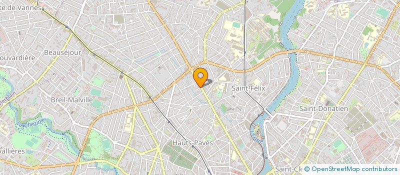 localisation de l'entreprise MADAME LAURA PAUL à NANTES