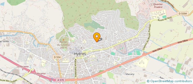 localisation de l'entreprise MADAME LAURA PELASSY  TOULON