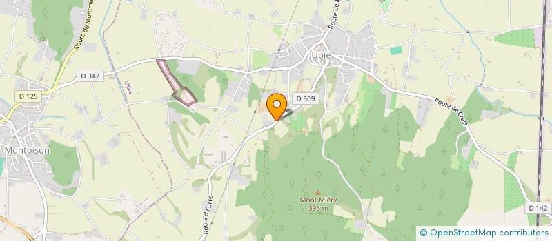 localisation de l'entreprise MADAME LAURA PELTIER  UPIE