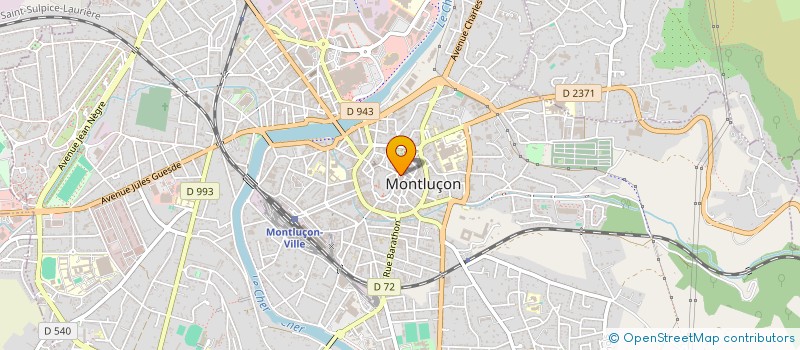 localisation de l'entreprise MADAME LAURA PERAGIN à MONTLUCON