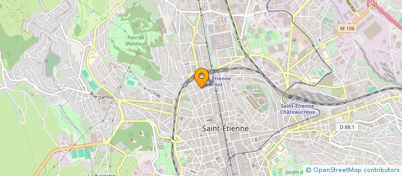 localisation de l'entreprise MADAME LAURA PEREIRA-FERREIRA à SAINT-ETIENNE