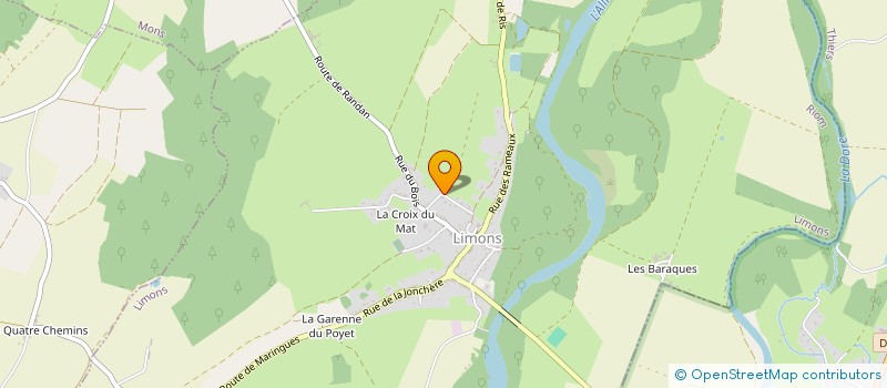 localisation de l'entreprise MADAME LAURA PERISSEL  LIMONS