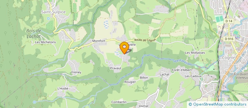 localisation de l'entreprise MADAME LAURA PERLATI  SAINT-SULPICE