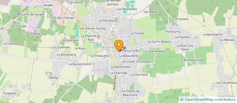 localisation de l'entreprise MADAME LAURA PERROCHON  AVOINE