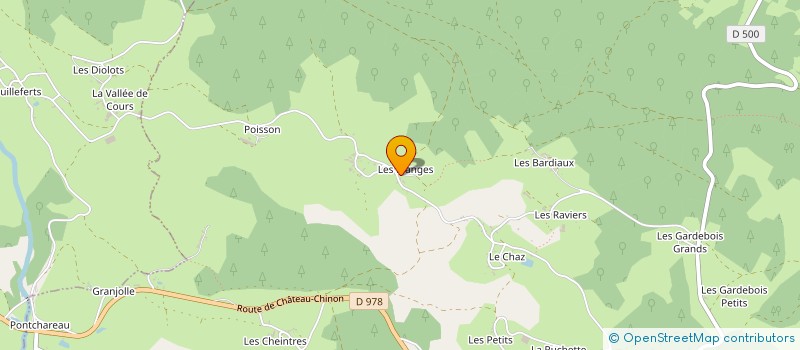 localisation de l'entreprise MADAME LAURA PETIT à ARLEUF