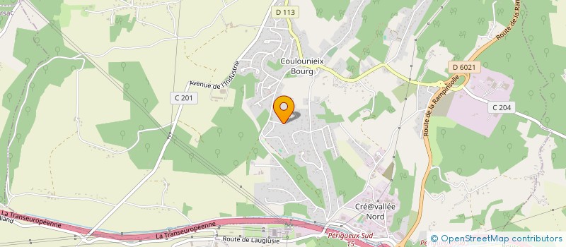 localisation de l'entreprise MADAME LAURA PEYRATOUT  COULOUNIEIX-CHAMIERS