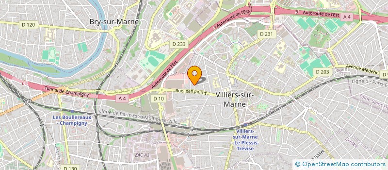 localisation de l'entreprise MADAME LAURA PHAM  LE PLESSIS-TREVISE