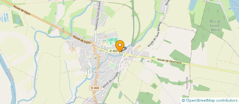 localisation de l'entreprise MADAME LAURA PHILIPPE  CHAUSSIN