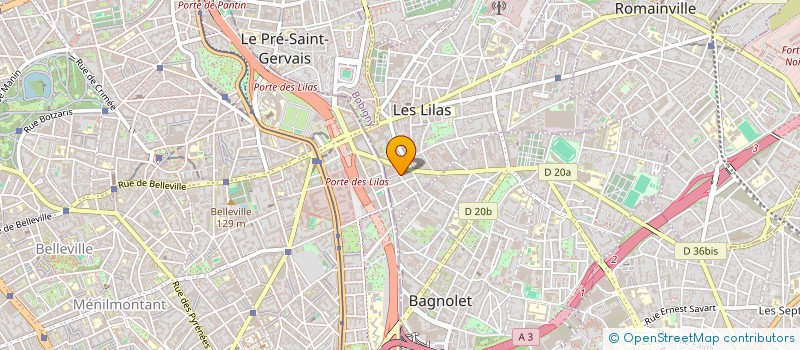 localisation de l'entreprise MADAME LAURA PIASEK  LES LILAS