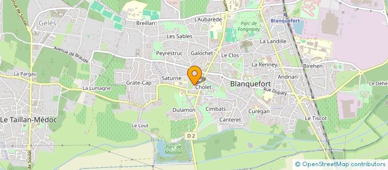 localisation de l'entreprise MADAME LAURA PICQUE à BLANQUEFORT