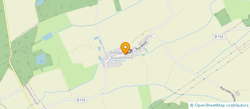 localisation de l'entreprise MADAME LAURA PIERSON à DIEPPE-SOUS-DOUAUMONT
