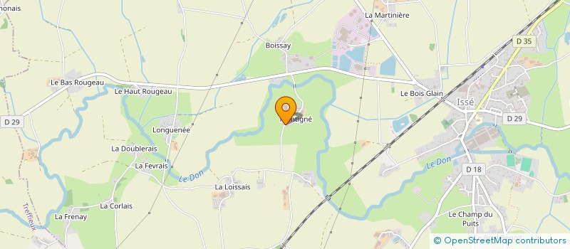 localisation de l'entreprise MADAME LAURA PIETIN à ISSE