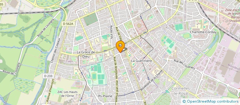 localisation de l'entreprise MADAME LAURA PILLIER  CORMELLES-LE-ROYAL