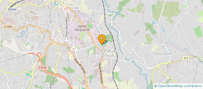 localisation de l'entreprise MADAME LAURA PILLOT à GRASSE