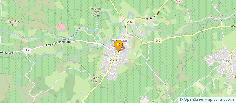 localisation de l'entreprise MADAME LAURA PILOTTI  FOURQUES