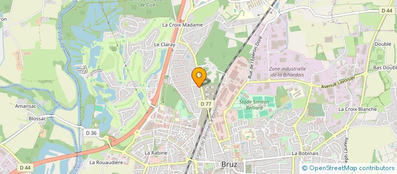 localisation de l'entreprise MADAME LAURA PINON  BRUZ