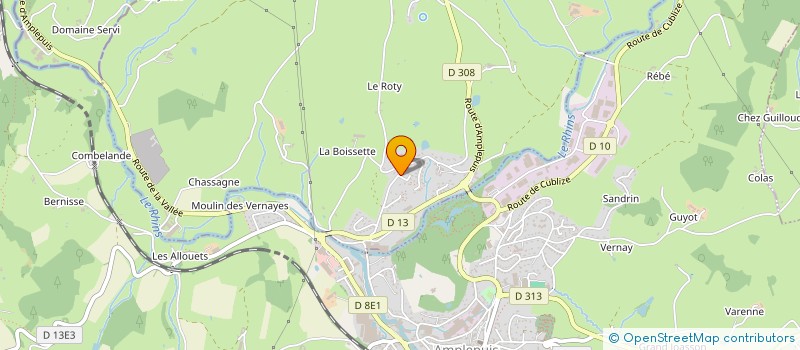 localisation de l'entreprise MADAME LAURA PITAULT  SAINT-JEAN-LA-BUSSIERE