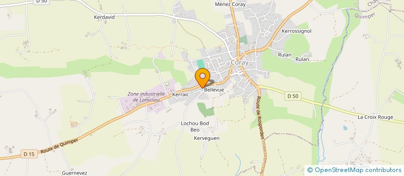 localisation de l'entreprise MADAME LAURA PLANCHARD  CORAY