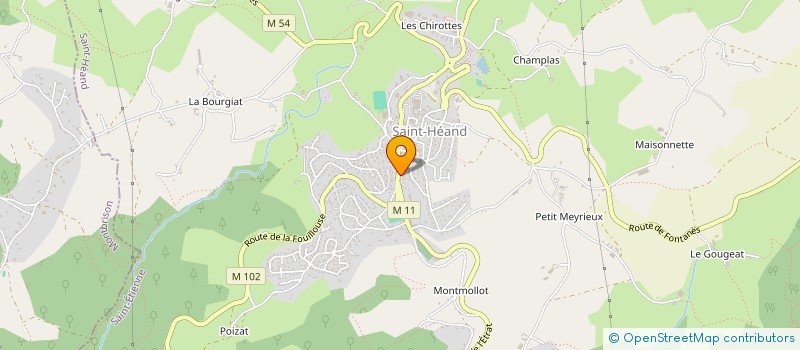 localisation de l'entreprise MADAME LAURA PLAZZER  SAINT-HEAND