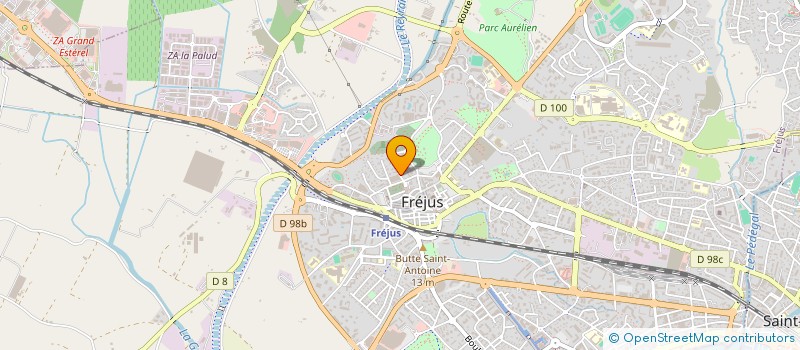 localisation de l'entreprise MADAME LAURA PLONQUET à FREJUS