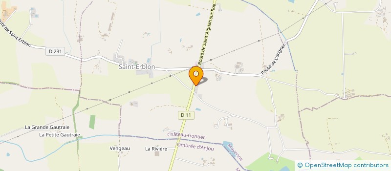 localisation de l'entreprise MADAME LAURA PLUQUET  SAINT-ERBLON