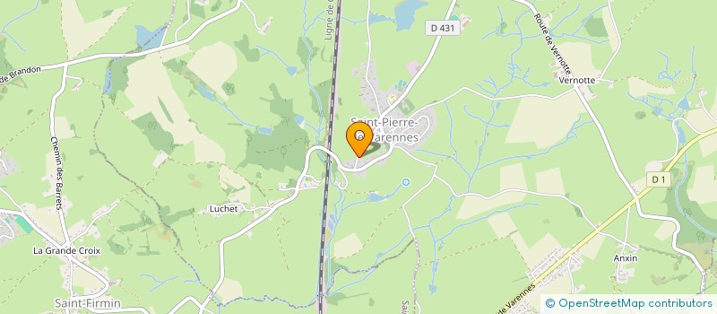 localisation de l'entreprise MADAME LAURA PONEL  LE CREUSOT