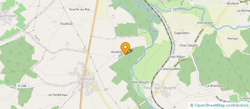 localisation de l'entreprise MADAME LAURA PONTABRY  ETAGNAC