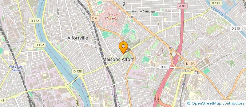 localisation de l'entreprise MADAME LAURA POREBA à MAISONS-ALFORT
