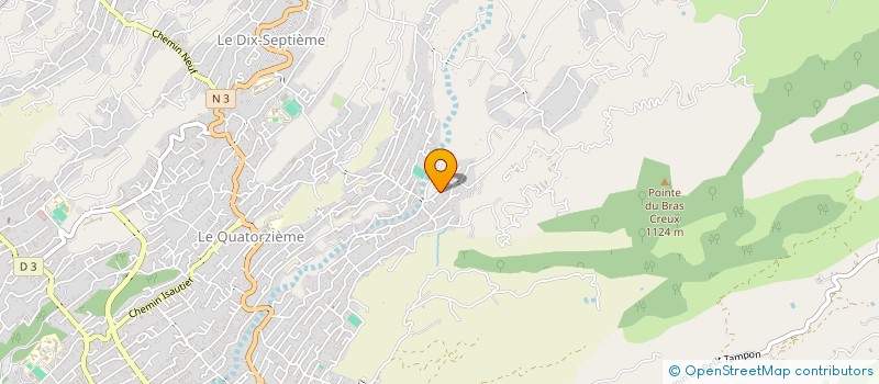 localisation de l'entreprise MADAME LAURA POTHIN  LE TAMPON