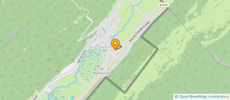 localisation de l'entreprise MADAME LAURA POUCHAIN  BOIS-D'AMONT