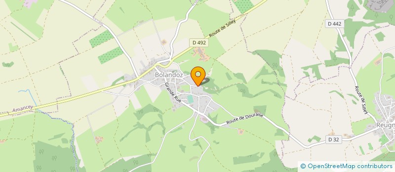 localisation de l'entreprise MADAME LAURA PRETRE  BOLANDOZ